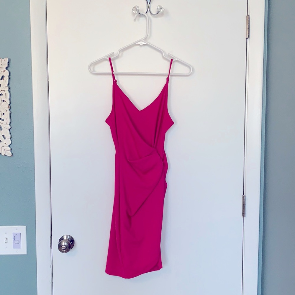 H&M Mini Party Dress (hot pink)